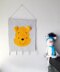 Wall hanging decor bear