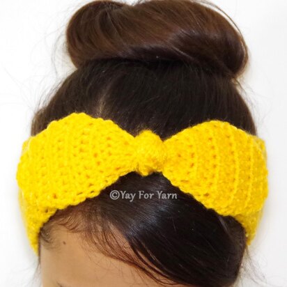 Knotted Bow Headband