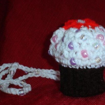 Cupcake Necklace Purse