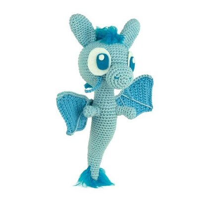 Blue Dragon Amigurumi