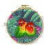 DMC Love Birds (printed fabric, 6" hoop) Cross Stitch Kit - 25cm x 25cm