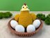 Amigurumi Hen with Eggs and Nesting Basket - Easter Decoration Crochet