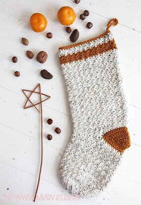 Christmas Tweed Stocking