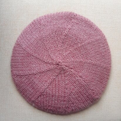 Dusky Pink Beret