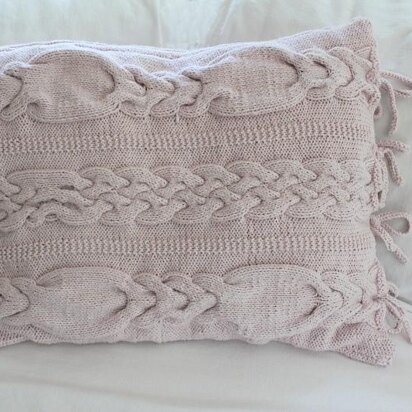 Cabled Pillow Sham