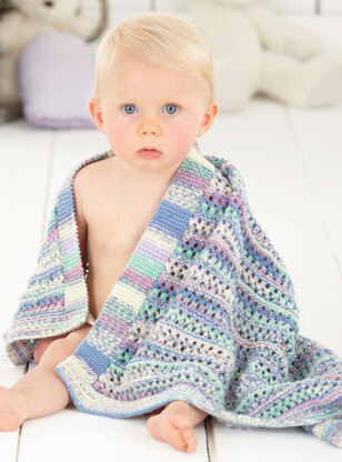 Cardigans, Bonnet and Blanket in Sirdar Snuggly Baby Crofter DK - 4517 - Downloadable PDF