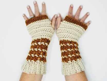 Textured Bobble Mitts