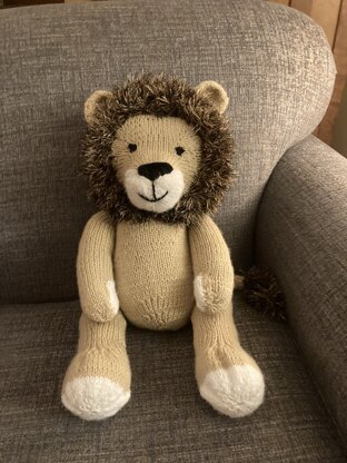 Lion stuffed animal