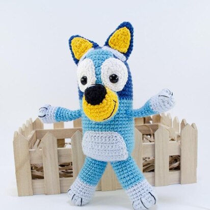 Crochet Blue Heeler Puppy