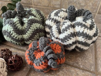 Zig Zag Boo Pumpkins