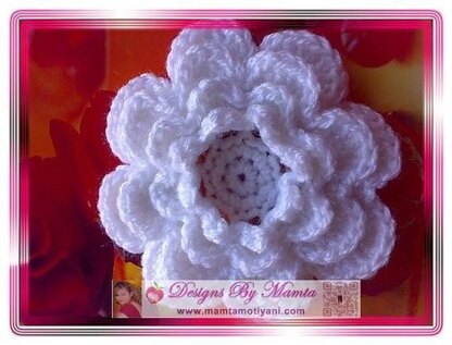 Crochet Rose Pattern Easy Large Flower