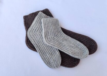 Basic Crochet Socks