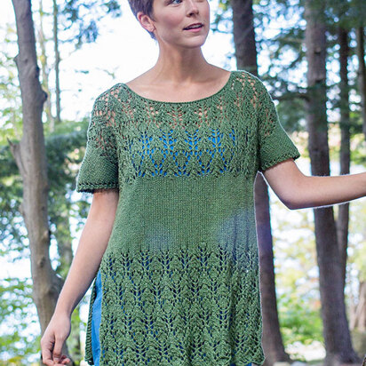 Desert Bloom Tunic in Berroco Maya Aran PDF (Free)