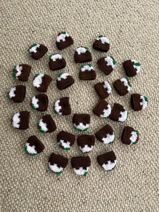 little Christmas puddings