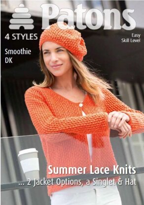 Ladies Lace Knits in Patons Smoothie DK - 4017