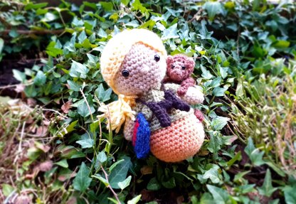 Jane Goodall and Chimpanzee Amigurumi crochet iconic people anthropologist primatologist