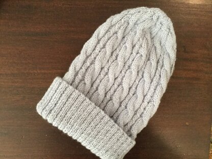 Cabled Fisherman’s Beanie