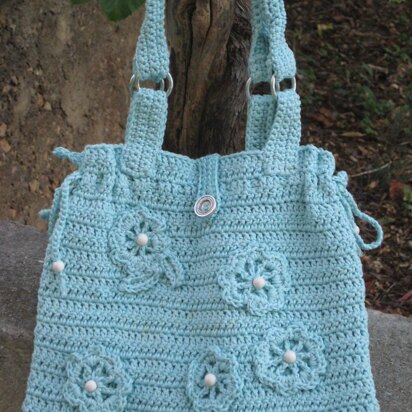 Turquoise summer bag
