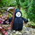 Halloween Grim Reaper Doll Knitting Pattern - Toy Knitting Pattern