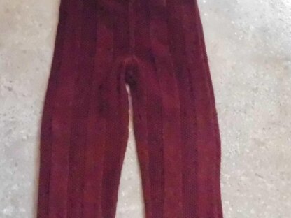 TUSA PANTALONI, woollen trousers