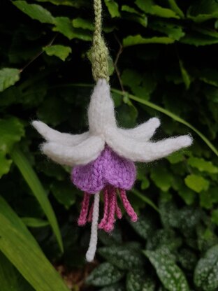 Knitted Fuchsia Tea Cosy