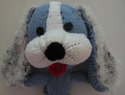 Knitkinz Blue Dog