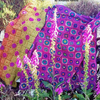 Foxgloves Crochet Blanket Pattern Book