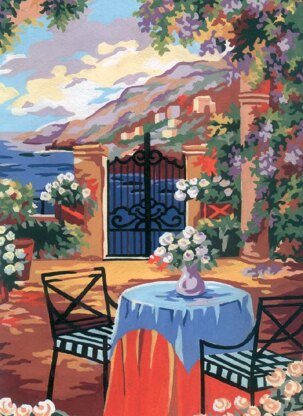 Grafitec Tuscan Terrace Tapestry Kit - 30cm x 22cm