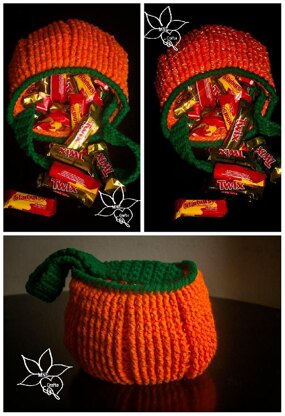 Pumpkin Trick or Treat Bag