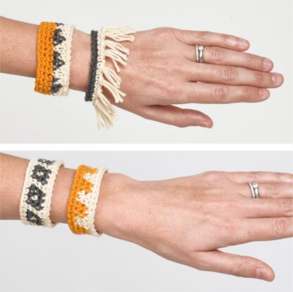 Aztec Tapestry Bracelet Set