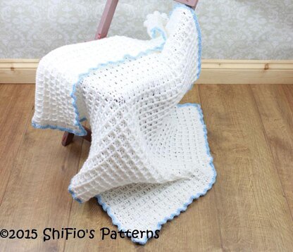 Waffle Stitch Blanket #326