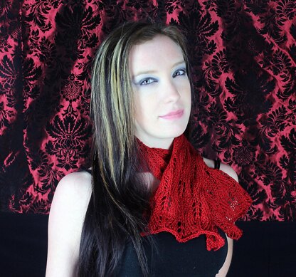 A Vampire's Love Scarf or Cowl