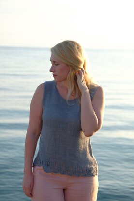 Paxos Tank Top in Knit One Crochet Too Daisy - 2442 - Downloadable PDF