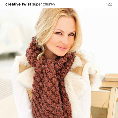 Scarves and Snoods in Rico Creative Twist Super Chunky - 122