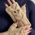'Owl fingerless mitts' 2yrs to adult