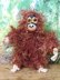 Ozzie Orangutan Toy Knitting Pattern