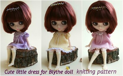 Cute little dress for Blythe doll