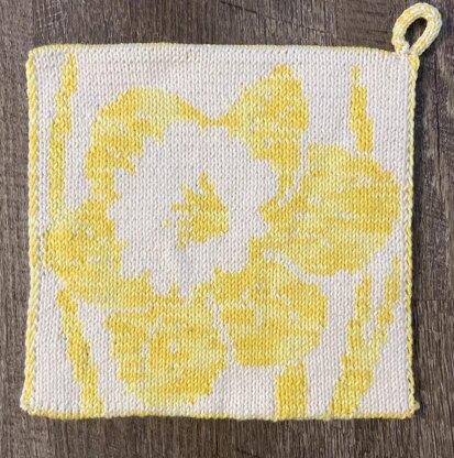 Daffodil Potholder