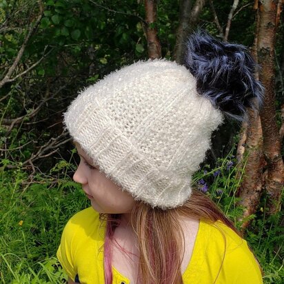 Saltwater Kisses Beanie - knitting pattern