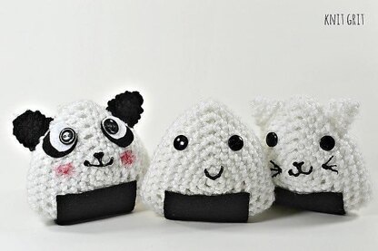 Amigurumi Onigiri Rice Ball