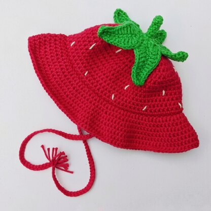 Strawberry Sun Hat