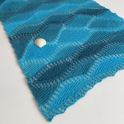 Mermaid's Garden Scarf