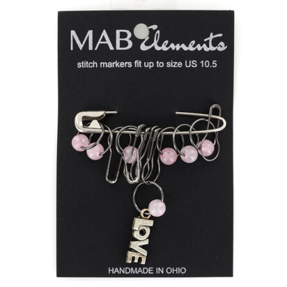 MAB Elements Stitch Marker Set