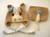 Horse Baby Hat and Diaper Cover Set