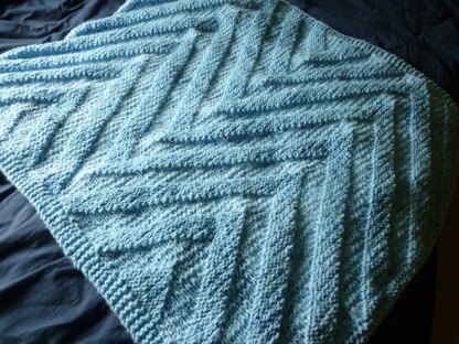 Susan's Zig Zag or Chevron Blanket