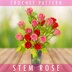 Stem Rose Crochet Pattern