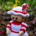 Christmas Doll Knitting Pattern - Toy Knitting Pattern