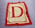 Initial Letter D Blanket C2C Crochet Pattern Alphabet Afghan Dana Dakota Dylan Diana Throw