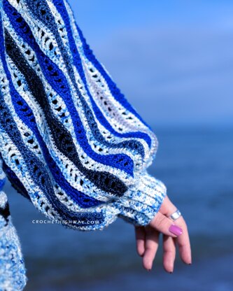 Frosted Waves Cardi