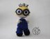 Pebble doll Minion